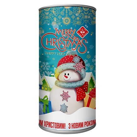 Набір новорічний ЖИТОМИРСЬКІ ЛАСОЩІ Сніговик, 545г